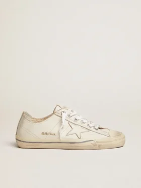 V-Star pour femme en cuir effet vintage