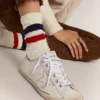 V-Star pour femme en cuir effet vintage