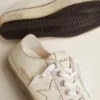 V-Star pour femme en cuir effet vintage