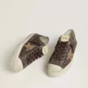 V-Star pour femme en nubuck marron avec étoile en daim couleur tabac
