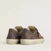 V-Star pour femme en nubuck marron avec étoile en daim couleur tabac