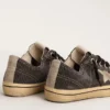 V-Star pour homme en toile noire avec étoile et talon gris glacier