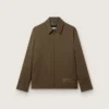 Veste Coach en gabardine de laine pour homme avec broderies