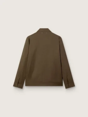 Veste Coach en gabardine de laine pour homme avec broderies