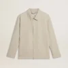 Veste Coach pour homme en mélange de laine kaki