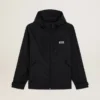 Veste coupe-vent pour homme avec logo et étoile blancs contrastés