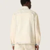 Veste de travail pour homme en denim couleur sable clair