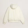 Veste matelassée crème pour femme