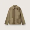 Veste matelassée unisexe dans les tons kaki