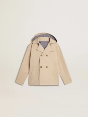 Veste trench pour enfant avec gilet intérieur amovible