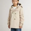 Veste trench pour enfant avec gilet intérieur amovible