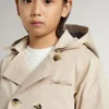 Veste trench pour enfant avec gilet intérieur amovible