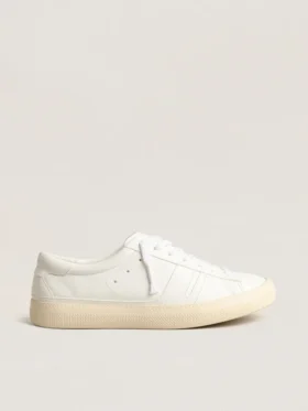 Yatay modèle 1B de sneakers durables avec tige blanche d’origine biosourcée et Y blanc